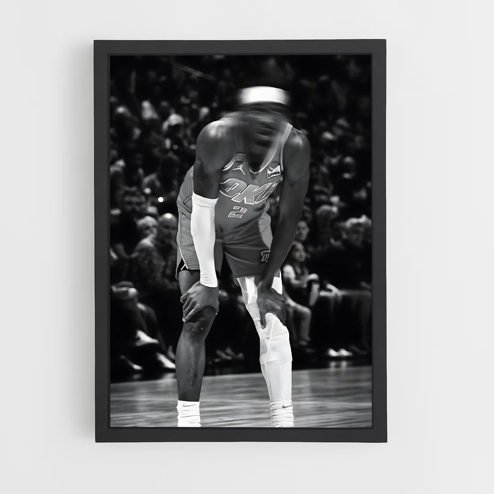 Poster Shai Gilgeous-alexander – affiche Basketball (vue 2)